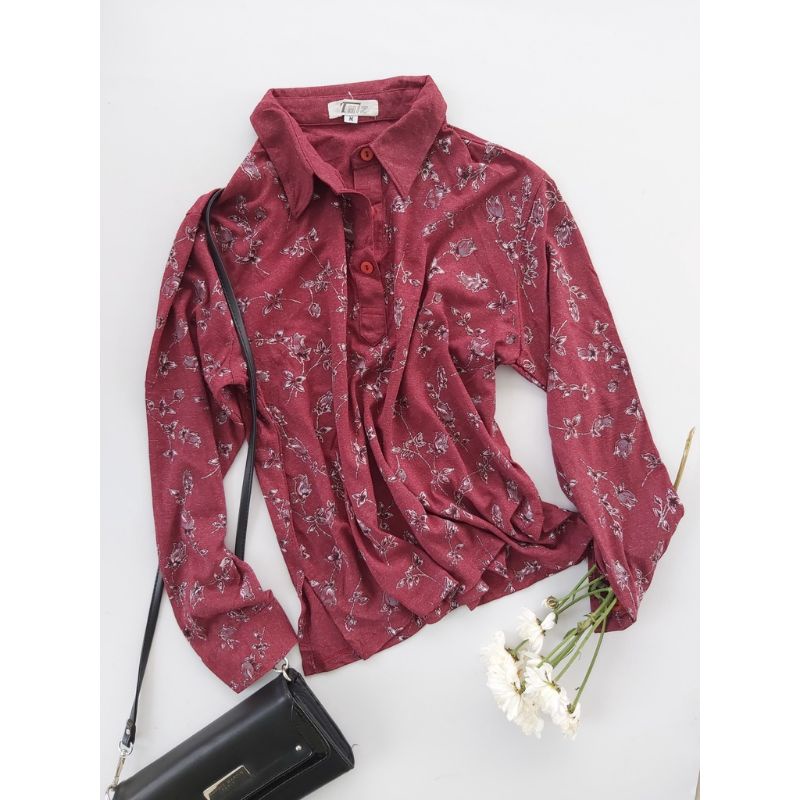 Baju atasan baju atasan cewek Atasan lengan panjang atasan lengan pendek atasan Korea blouse korea