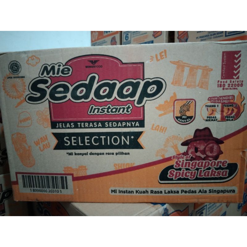 

Mie Sedap Rebus 1dus isi 40packs