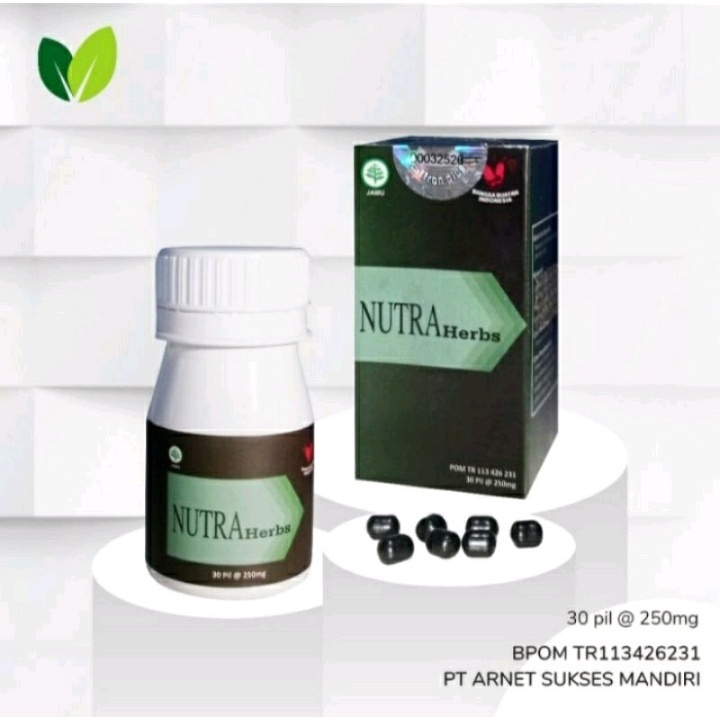 Nutra Herbs Original Netlife Pil Hitam Ajaib 1 Botol isi 30 PIL - Benku