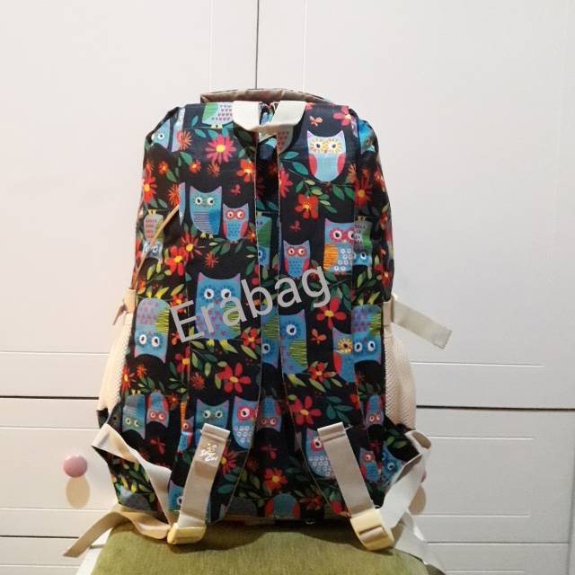 Tas Alto Silver Girl Anak Sekolah Backpack HITAM kekinian Raincover  71679V