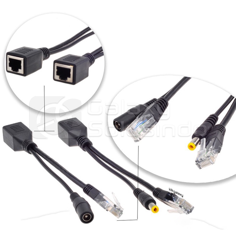 POE Splitter &amp; POE Injector Cable