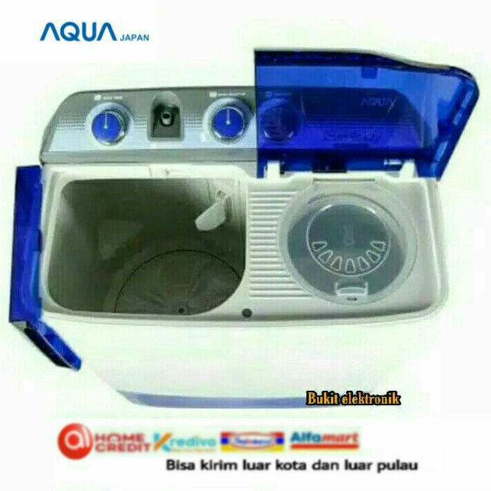 MESIN CUCI 2TABUNG AQUA japan QW880XT QW 880 XT QW-880XT 8Kg Hijab Series