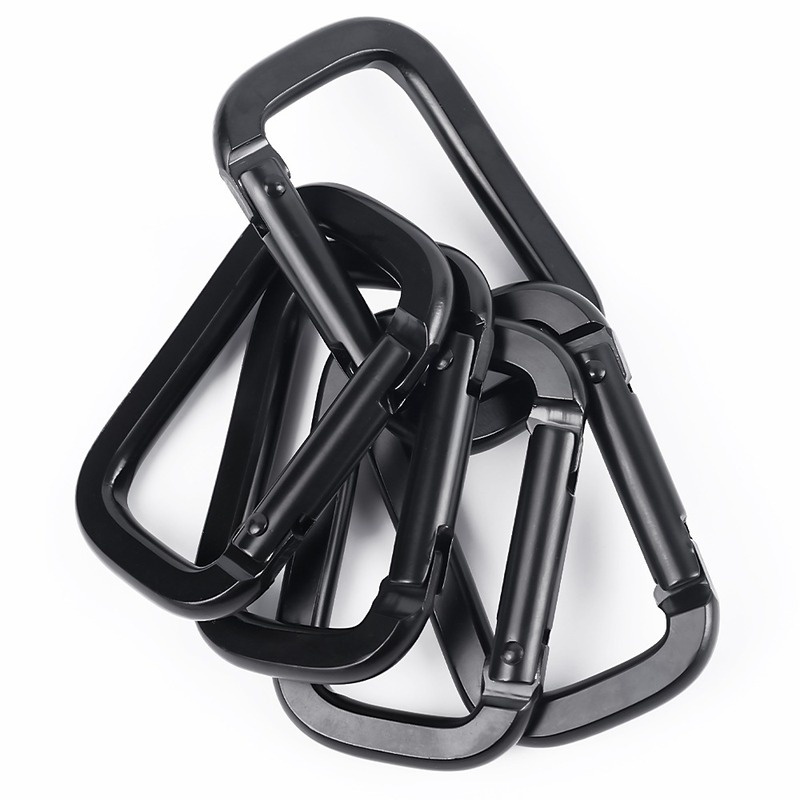 1 Pc Gantungan Kunci Carabiner Bentuk Kotak Untuk Camping