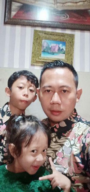 Sb Collection Atasan Kemeja Rino Lengan Panjang Batik Anak Laki-laki