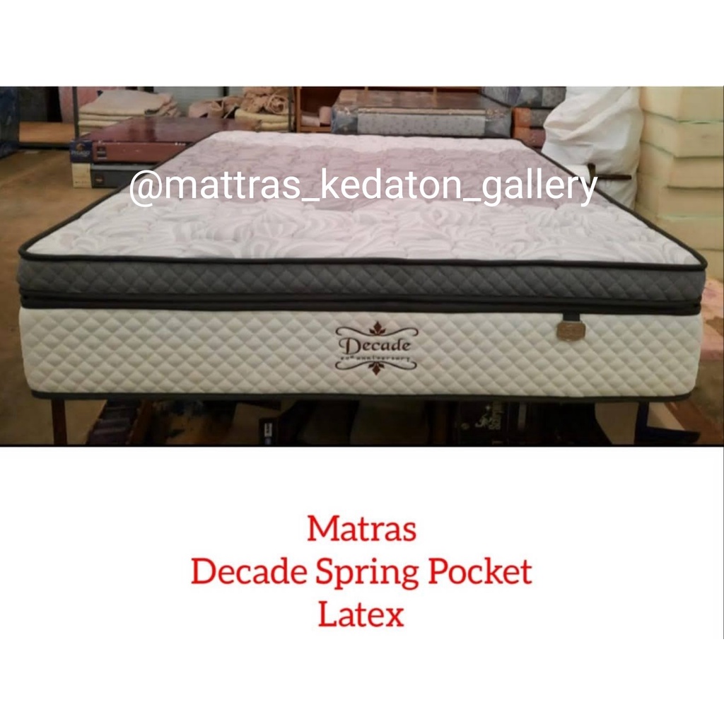 Kangaroo Springbed Decade Spring Latex - Hanya Kasur Spring bed Matras