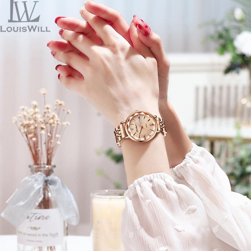 [Art. 6706] Louiswill Jam Tangan Kasual Wanita Jam Tangan Anti Air Terbaru Wristwatch Jam Watch