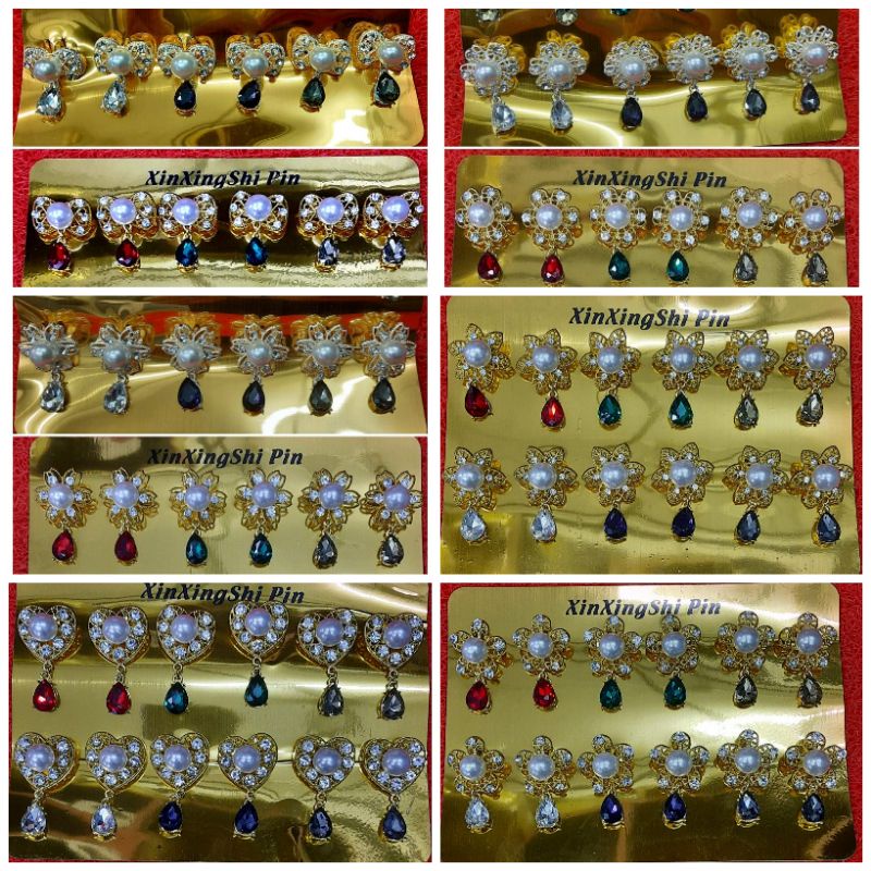 Bros Gondel Mutiara Imitasi Sedang 12buah Kulakan Rily Grosir