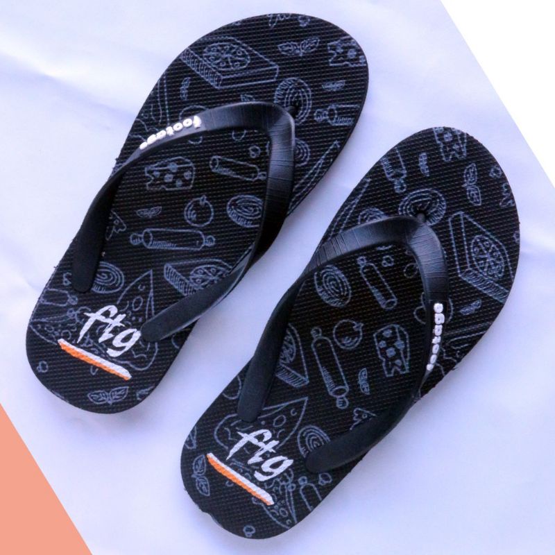 SANDAL JEPIT PRIA MOTIF FTG