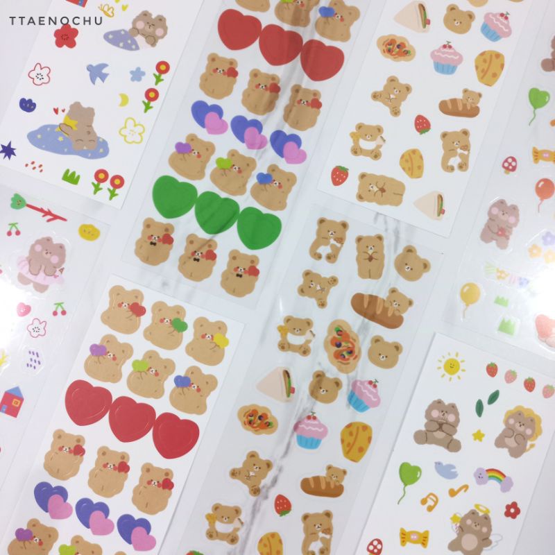 

Sticker Deco - Beruang Kawaii