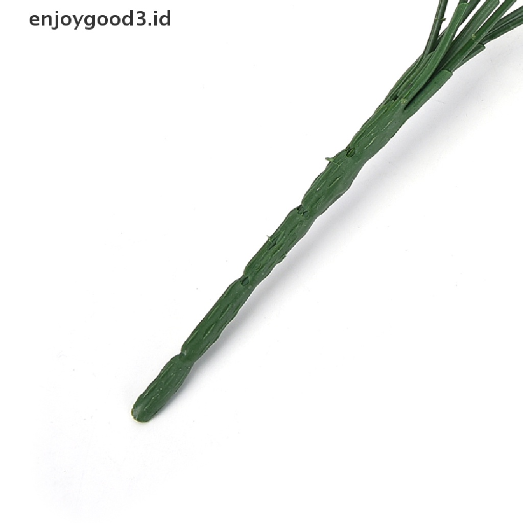 【Rready Stock】 7 Branches Artificial Asparagus Fern Grass Plant Flower Home Floral Accessories （ID）