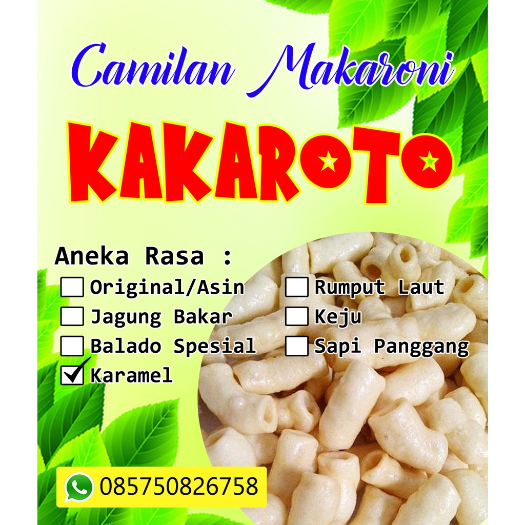 

Snack Makaroni Goreng Aneka Varian Rasa | Karamel Manis