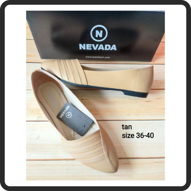 Sepatu flat shoes Nevada Matahari original
