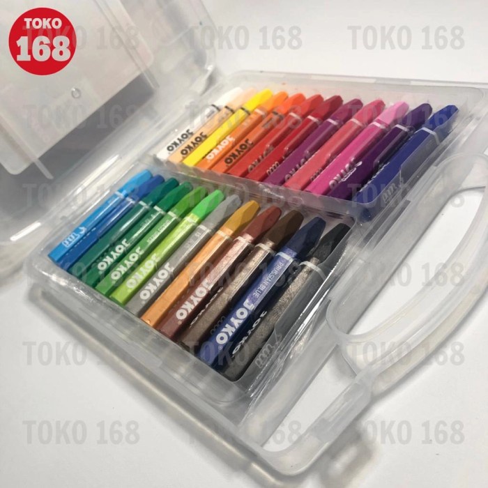 

TITI JOYKO Oil Pastel 24 Colors / Krayon Minyak 24 Warna OP-24S (SET)