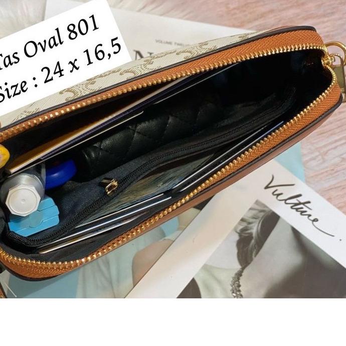 *Paling Laku* Tas slempang premium/ tas oval import/ tas cewek tali pendek tali panjang/ dompet cewe