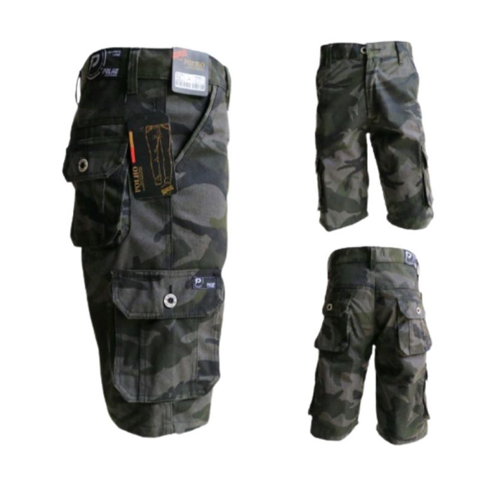 Celana cargo loreng pendek/celana loreng TNI/celana loreng abrri