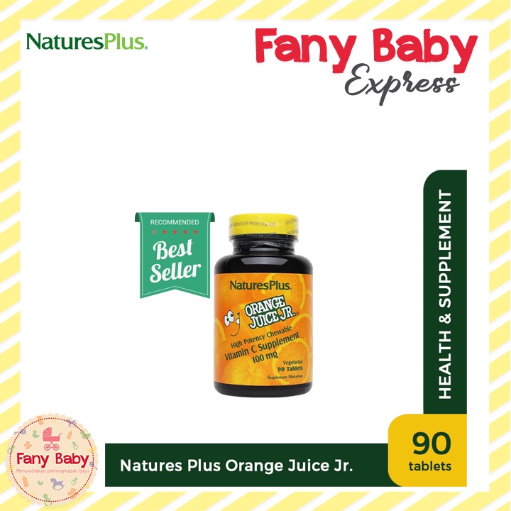 NATURE'S PLUS ORANGE JUICE JR / 90 TABLETS