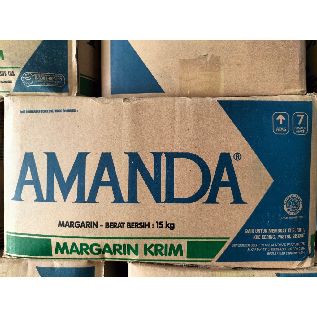 

Amanda Margarin Krim 15kg