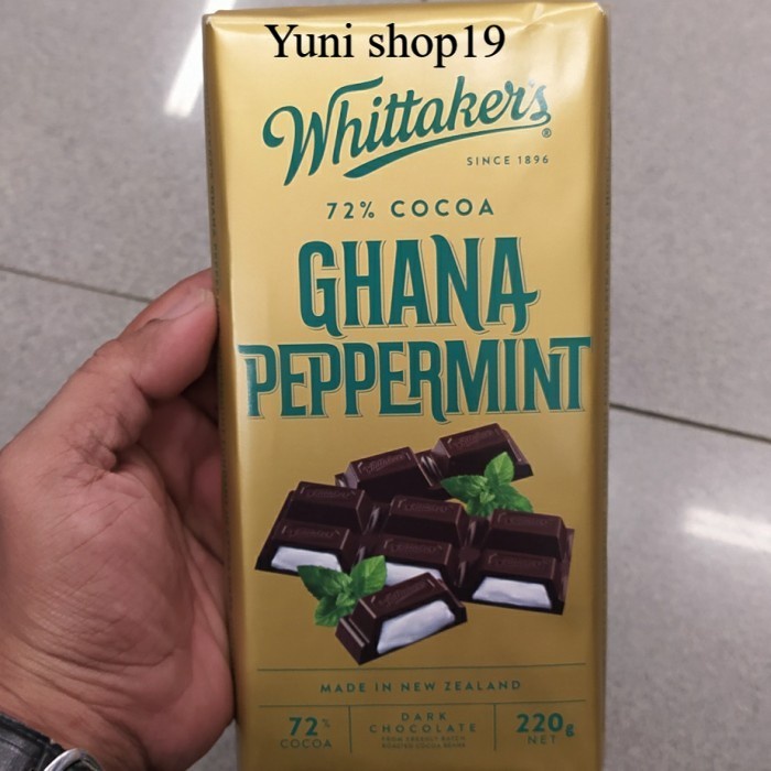 

whittakers ghana peppermint 220gr