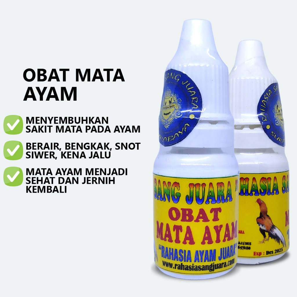 Jual Obat Mata Ayam Berair Berbusa Bengkak Snot Kena Jalu Siwer Katarak Indonesia Shopee Indonesia