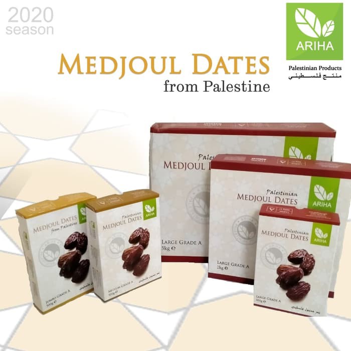 

Flash Sale - Kurma Medjoul Palestine Ariha Large 500Gr