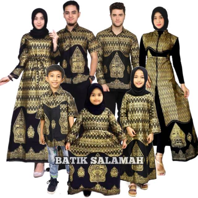 BATIK KELUARGA PRADA WAYANG GOLD