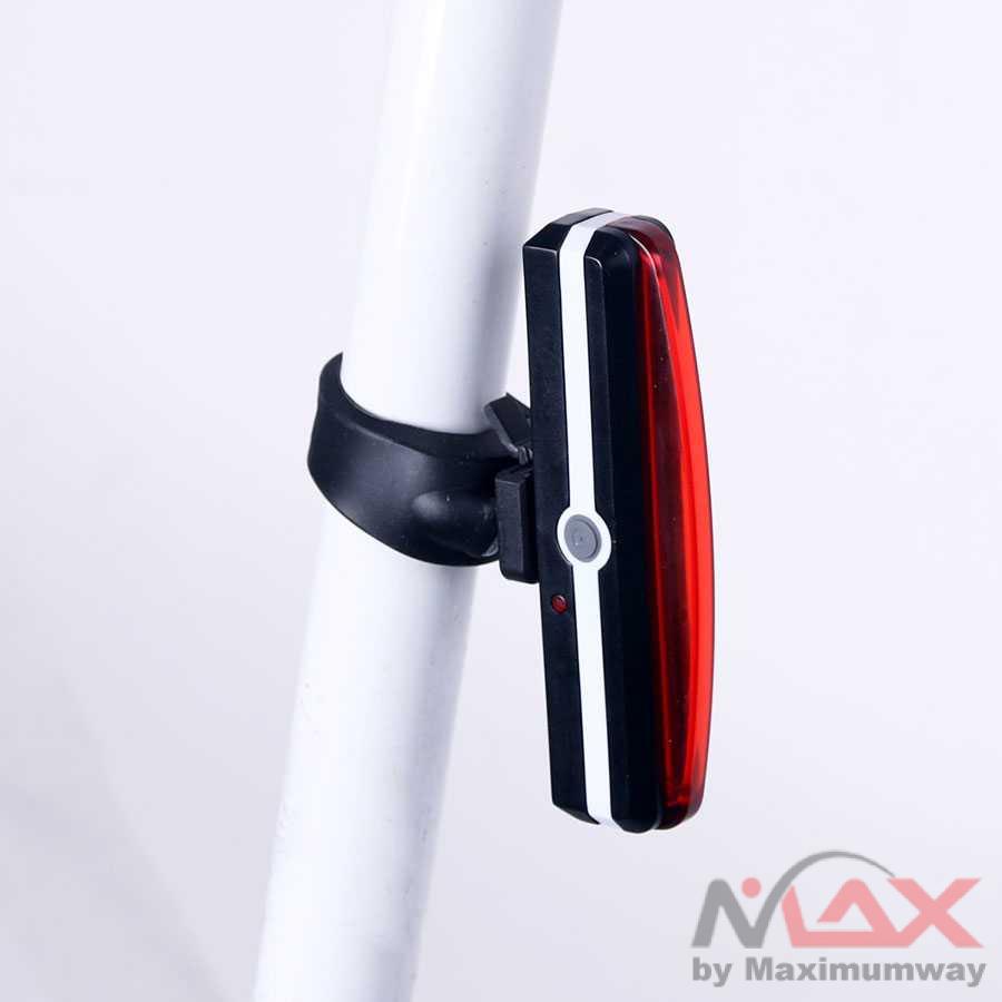 Lampu belakang Sepeda Rechargeable LED Taillight cas ulang USB port aksesoris MTB Gunung elektrik
