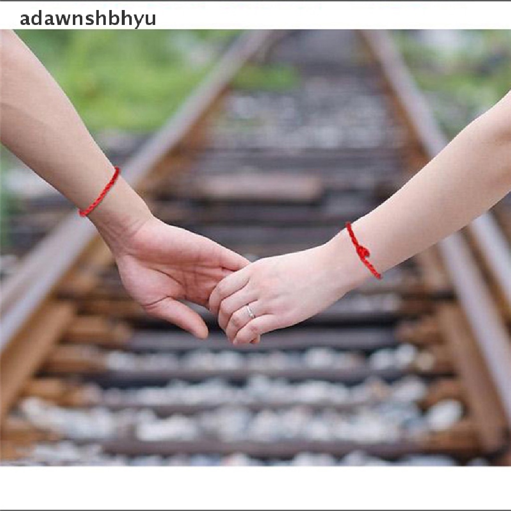 [adawnshbhyu] 50x Cord STRING KABBALAH Gelang Keberuntungan Lawan Evil Eye for Success Merah Hitam