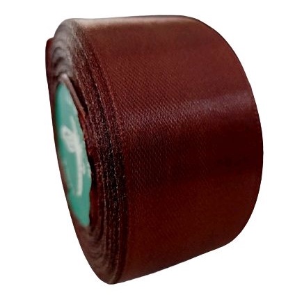 

Pita Satin Coklat Tua Ukuran 1.5 inch / 4cm Per Roll