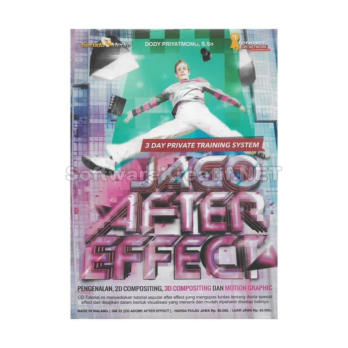 CD Video Tutorial Jago After Effect - 2D 3D Compositing Motion Graphic