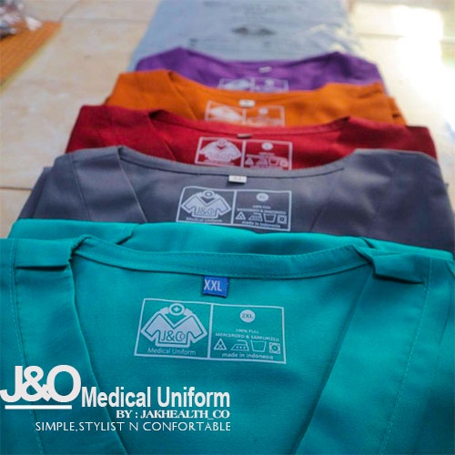 BAJU OKA LENGAN PENDEK/PANJANG/3/4  BIG SIZE (TANPA BORDIR NAMA)