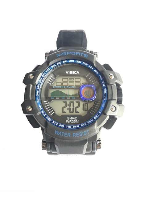 Jam tangan sporty digital fashion watch anak remaja dewasa merk visica anti air