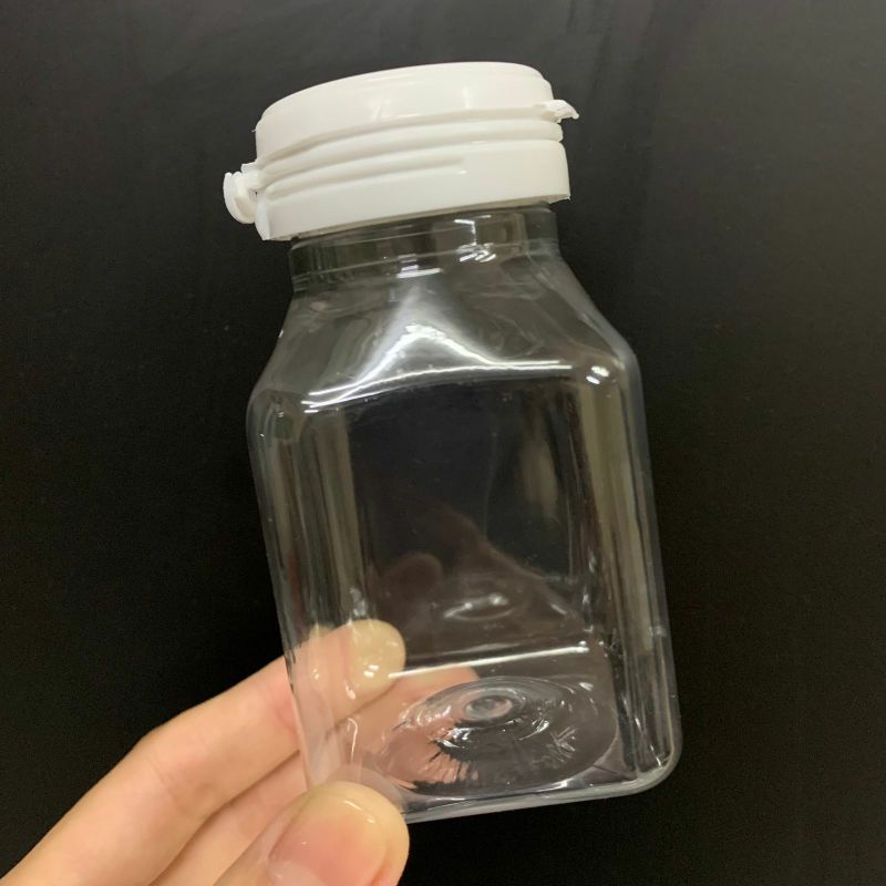 Botol KAPSUL KOTAK BESAR 120ml tablet vitamin herbal plastik 120 ml muat 60 kapsul