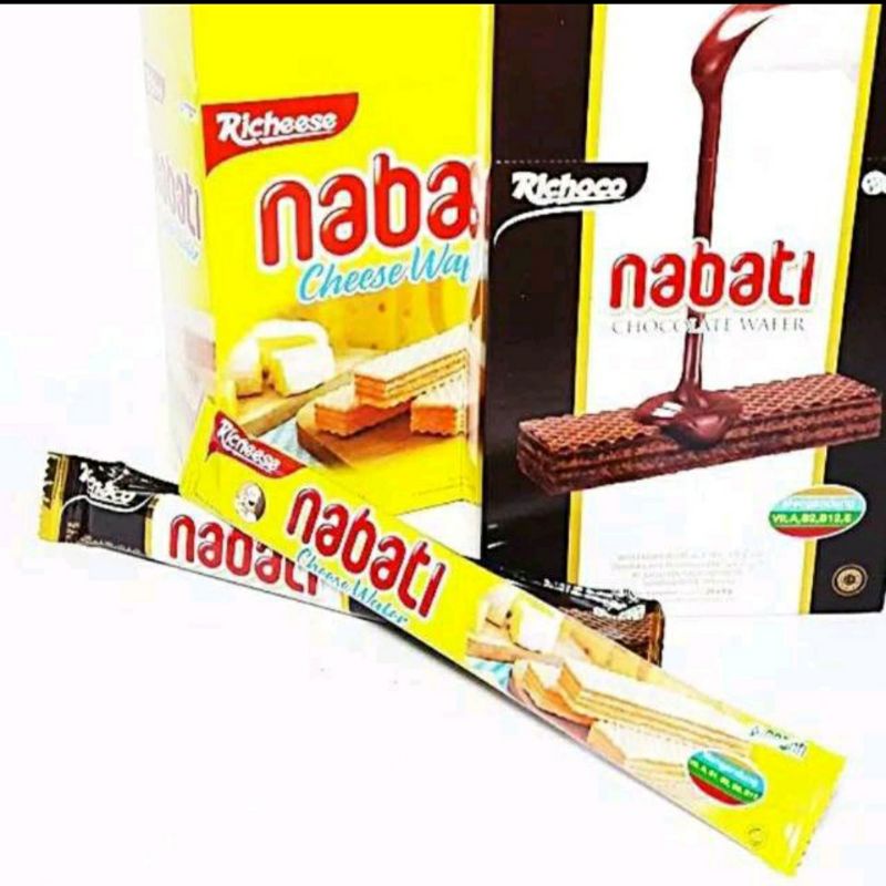 

Wafer Nabati Coklat Keju Ecer Satuan