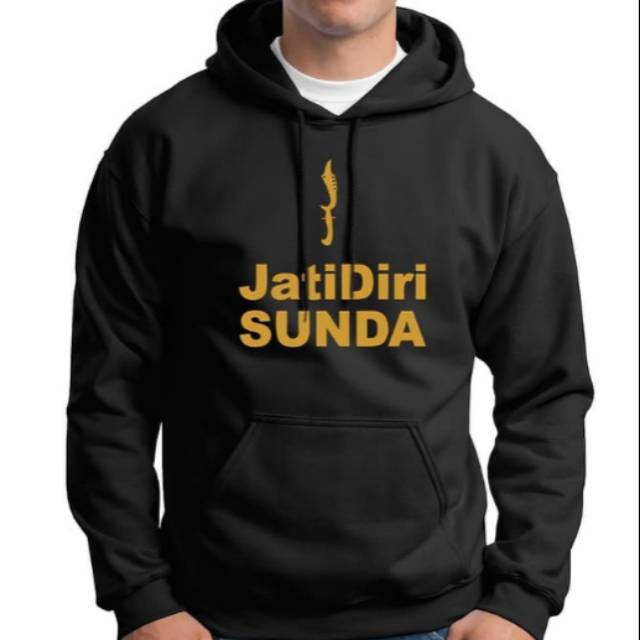 Jaket Hoodie Jumper Sweater Distro Pria Wanita Jati Diri SUNDA