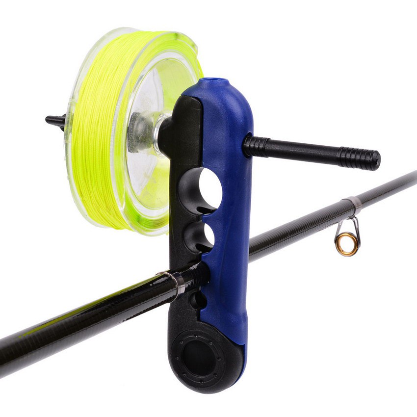 Portable Universal Fishing Line Spooler Adjustable for Various Sizes Rod Winder