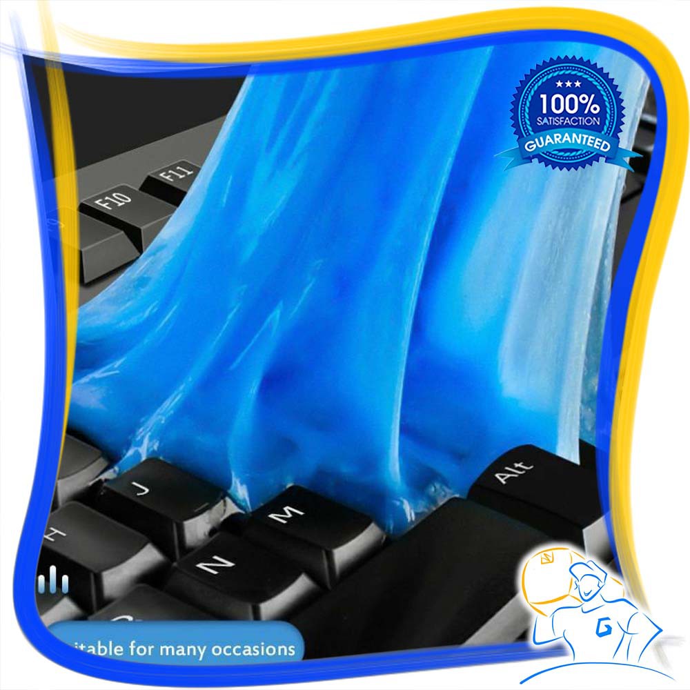 Slime Gel Pembersih Debu Keyboard Super Clean Jelly Dashboard VentMobil Serbaguna Cleaning Slime Gel