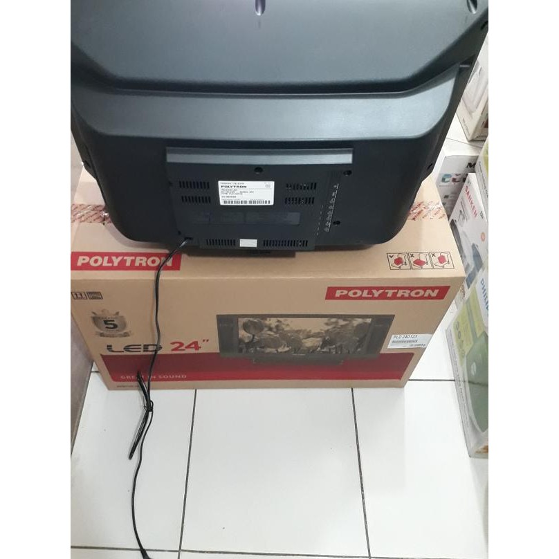 Ω Polytron 24D123 LED TV Tabung 24 Inch [Garansi 5 tahun] CFD6...