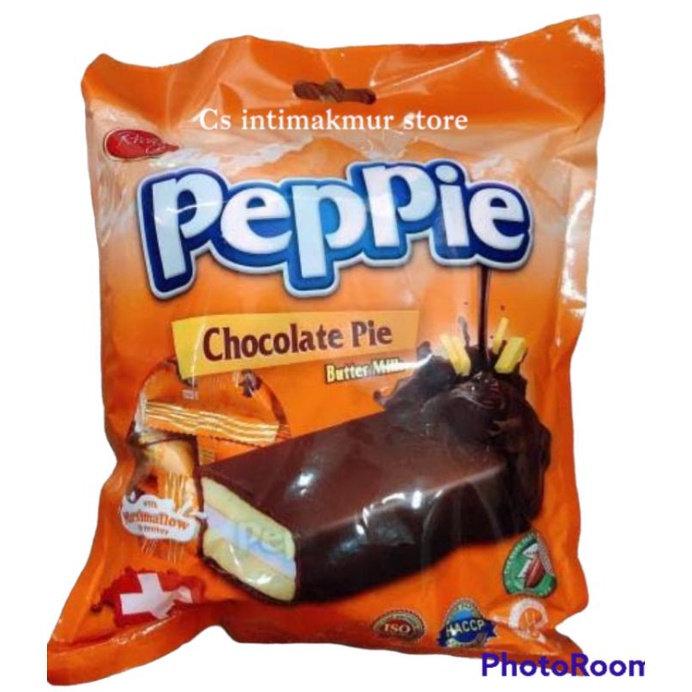 

Peppie White Chocolate pie 216 gr isi 12 pcs