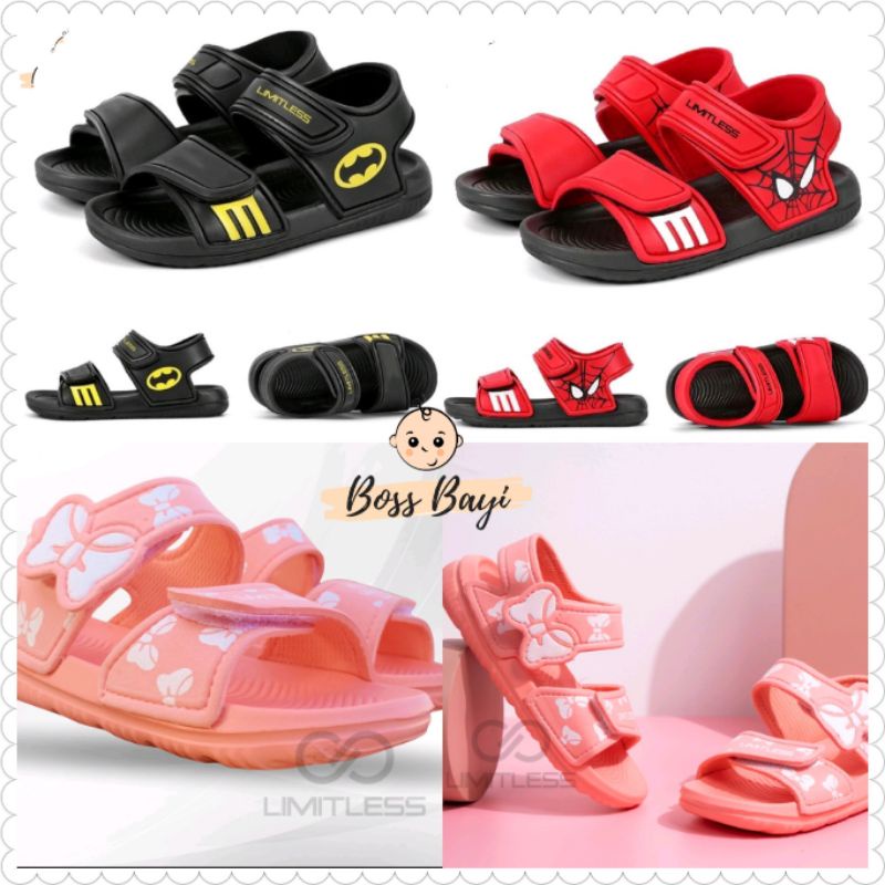 LIMITLESS Sepatu Sandal Anak Bahan Ringan Empuk size 26-35