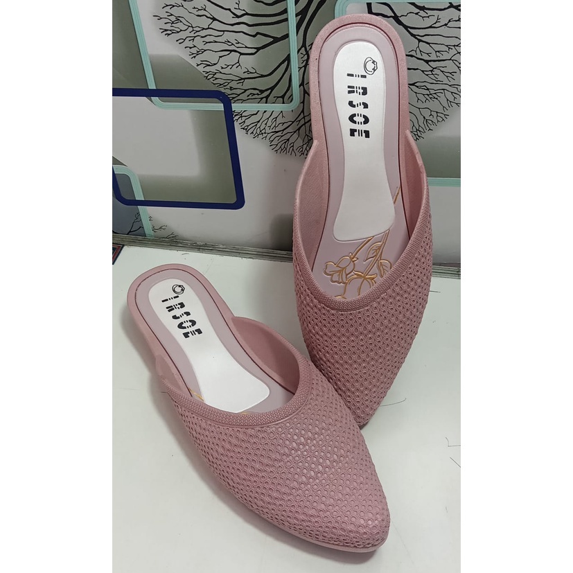 Sendal Wanita Wedges Selop Karet Jelly Wedges Porto Lady DTA / Sepatu Sandal Wanita Selop Jelly / Sendal Selop Karet / Sandal Selop