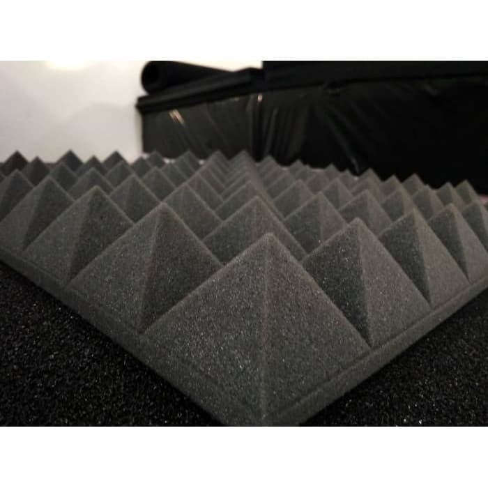 Busa Pyramid Peredam Suara Musik - Accoustik Foam Pyramid 50x50x3 cm