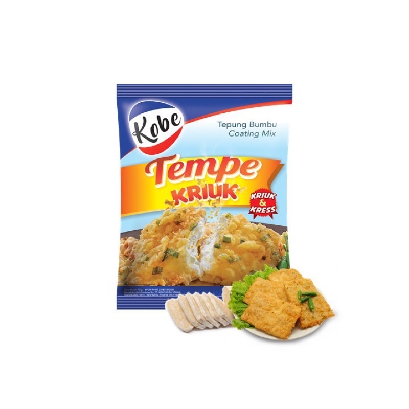 Kobe Tepung bumbu Tempe Kriuk 75gr