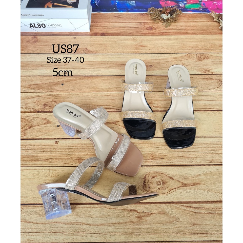 ABBUSHOES Us 87 hak kaca wanita candy ban 2