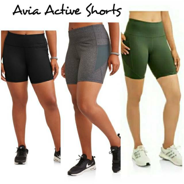 avia women's bike shorts