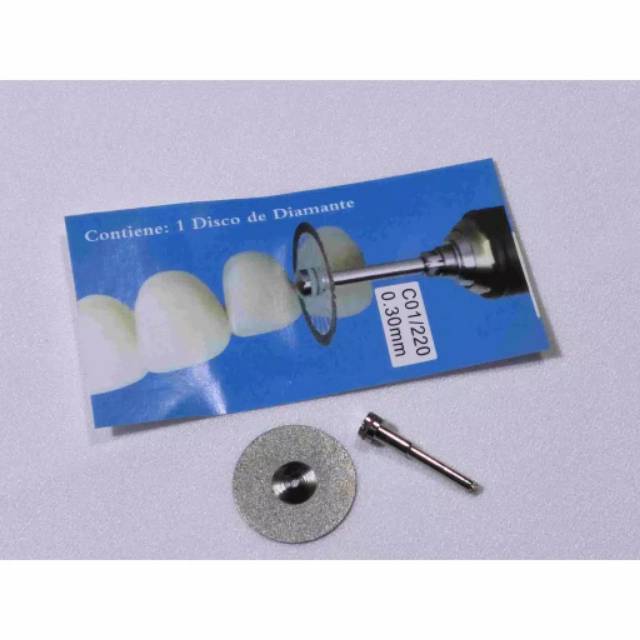 MATA BUR DIAMOND DISK + MANDRILL STICK