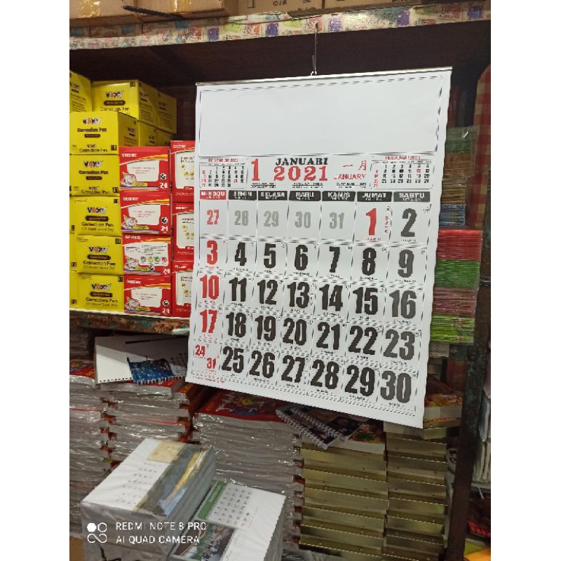 

Kalender kerja jumbo