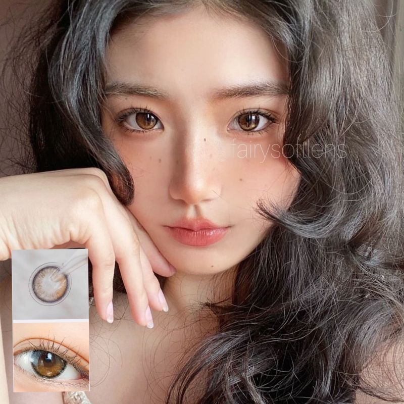 Softlens costa chic brown / Kontak Lensa