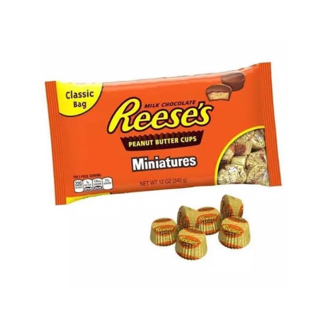 

Reeses Peanut Butter Cups Miniatures Classic Bag