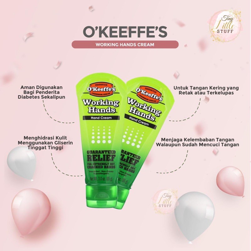 O’keeffe’s working hands cream 85gr