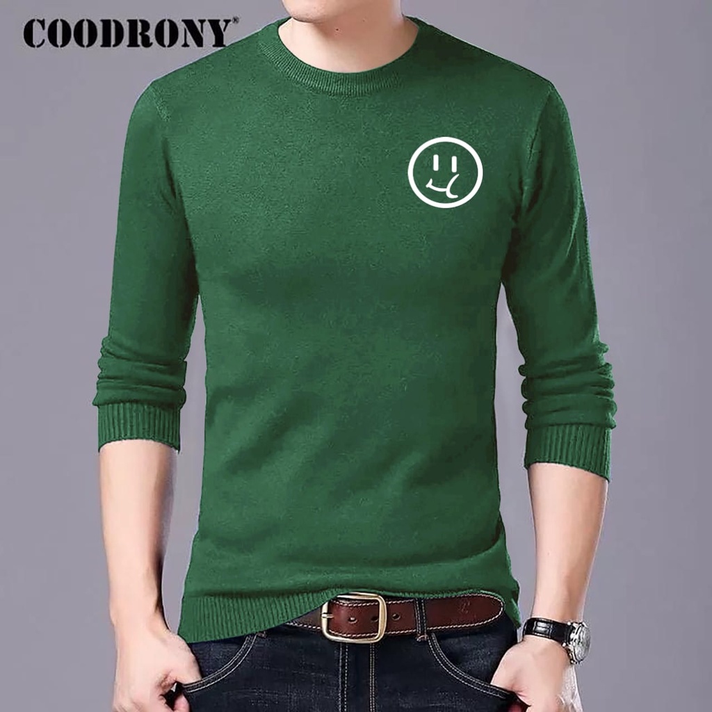 bisa COD / POLILE - BAJU SWEATER SEURI / atasan lengan panjang / switer keren / fashion pria distro